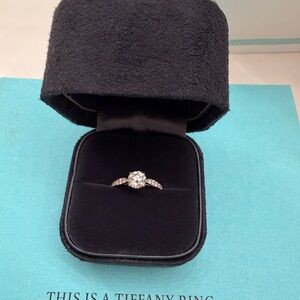 Tiffany & Co. Halo Engagement Ring
